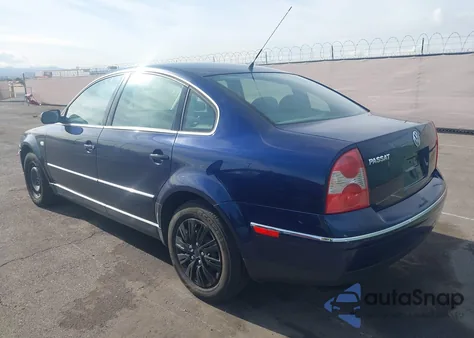 2004 Volkswagen Passat Gl from USA, damaged, VIN WVWMD63B14P147253